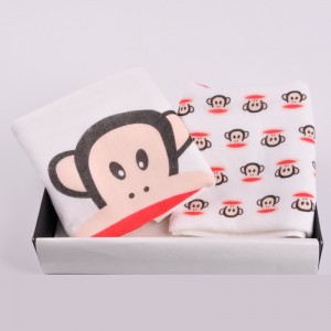 Șervețel de mână imprimat cu o singură buclă