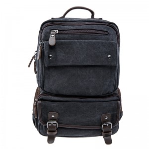 17SC-6571M Bine ați venit OEM 15 ani fabrică ecologică durabilă 15,6-17.3 inch Capacitate mare pentru bărbați rucsac personalizat panza vintage