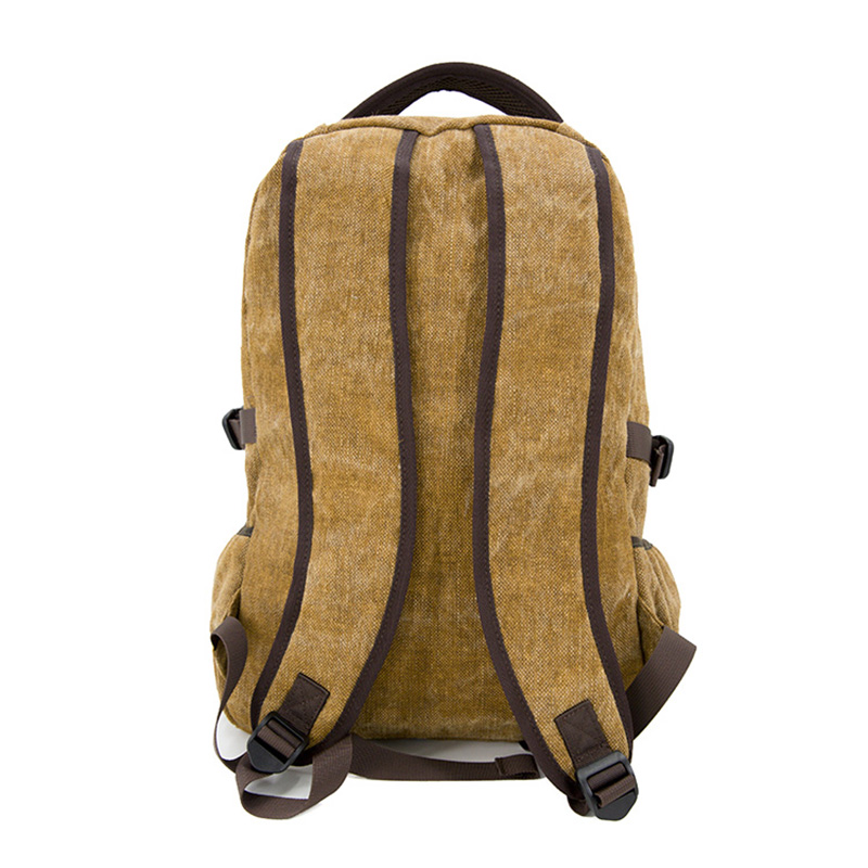 19SC-7911D producător profesionist pentru rucsac de piele de pânză vintage rezistent