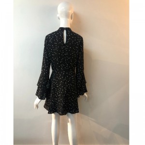 ROCHIE IMPRIMATĂ STAR albă JLWD0007