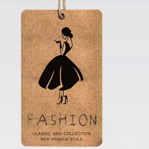 Eticheta Creative Fashion Îmbrăcăminte hangtag la comandă 5