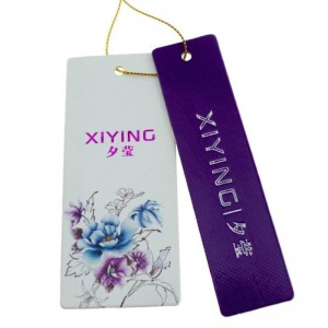 Eticheta Creative Fashion Îmbrăcăminte hangtag Personalizată 6