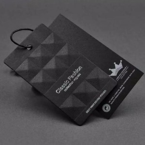 Eticheta Creative Fashion Îmbrăcăminte hangtag la comandă 9