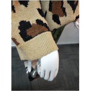 JUMPER RLWS0008F cu cuțite largi tiparite LADIES