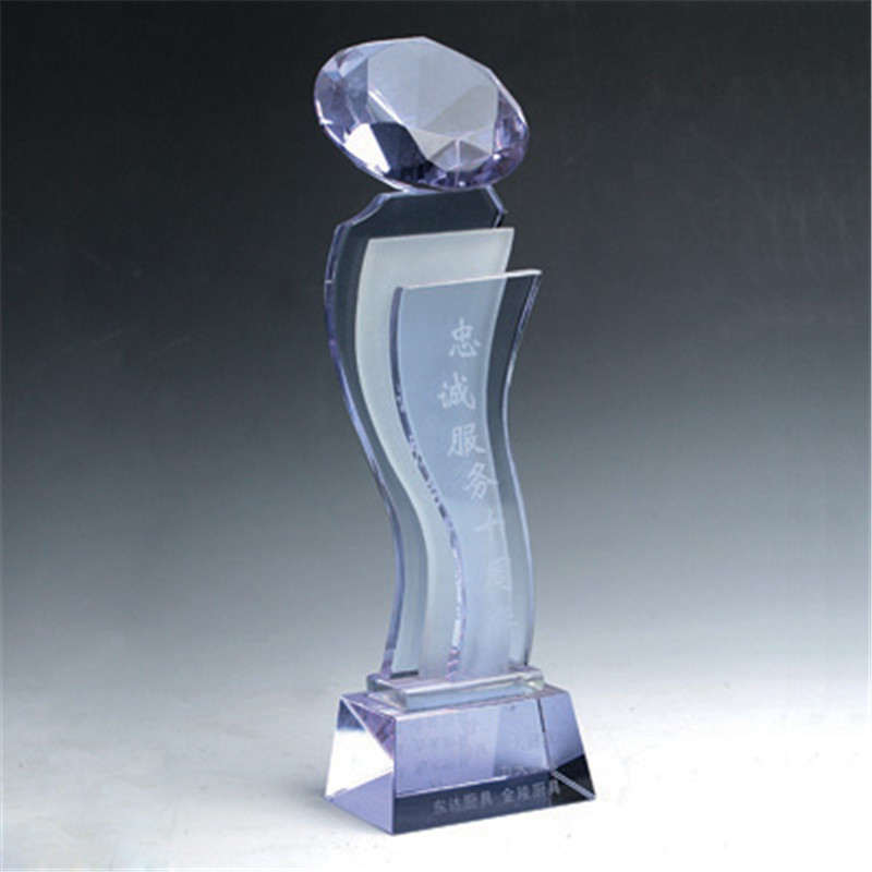 Trofeul de cristal de diamant