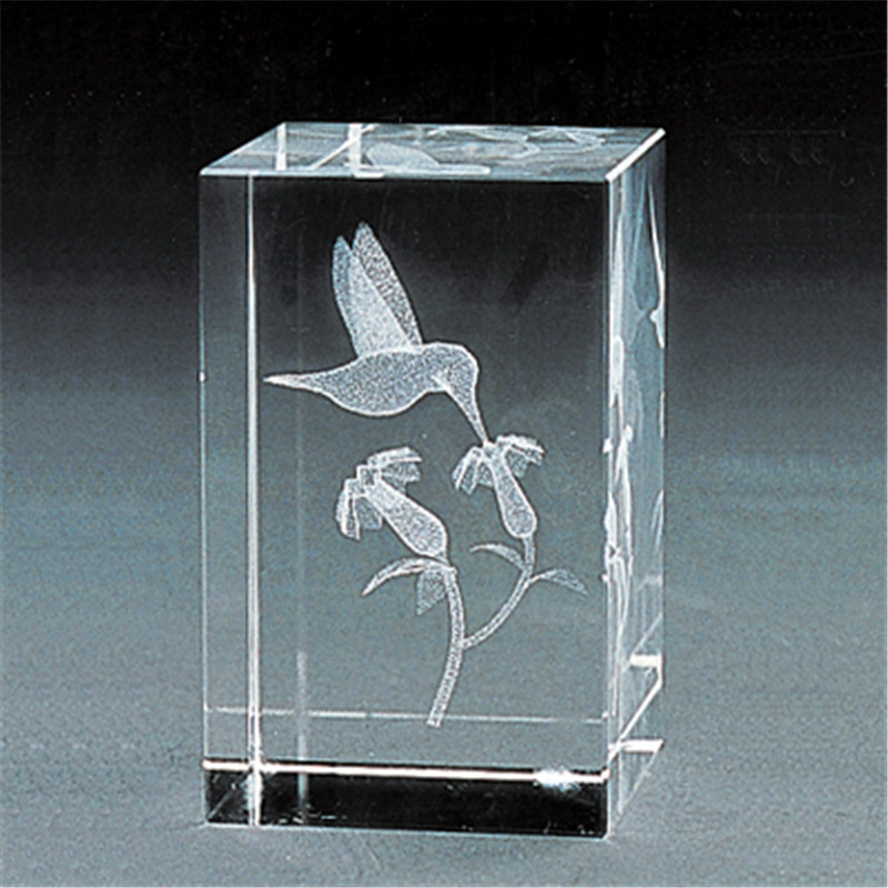 Produse cristal 3D cu gravură internă