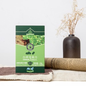 Pastile naturale extrase chaga supliment de îngrijire a sănătății pentru diabet