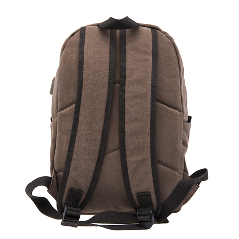 Vânzare caldă Sport Minimalist Retro Școală Pachet Back Personalizat Pânză Laptop Geantă Rucsac 17SC-6683M