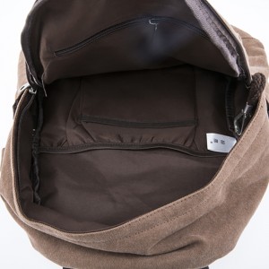 Vânzare caldă Sport Minimalist Retro Școală Pachet Back Personalizat Pânză Laptop Geantă Rucsac 17SC-6683M