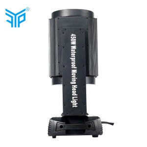 DMX512 rezistență la apă IP65 rating 350w17R fascicul luminos în scenă în mișcare, efect de spectacol în aer liber frumos
