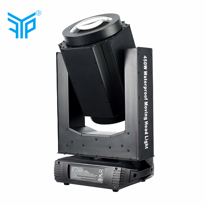 DMX512 rezistență la apă IP65 rating 350w17R fascicul luminos în scenă în mișcare, efect de spectacol în aer liber frumos