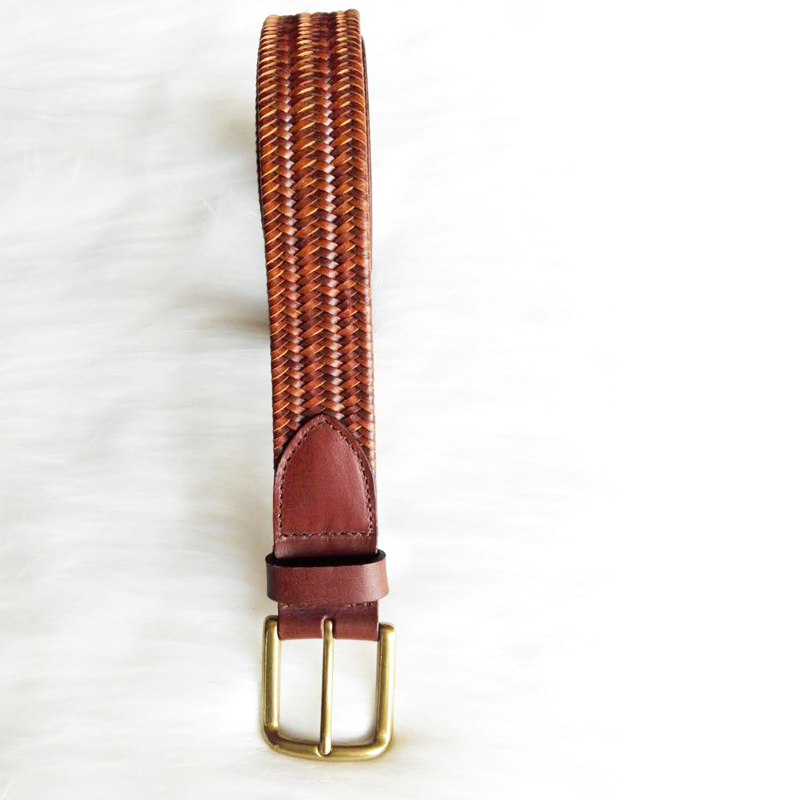 HD0827 - Curea de piele împletită cu ridicata în stil cowboy occidental