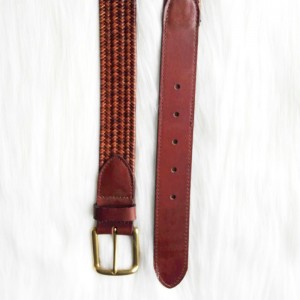 HD0827 - Curea de piele împletită cu ridicata în stil cowboy occidental