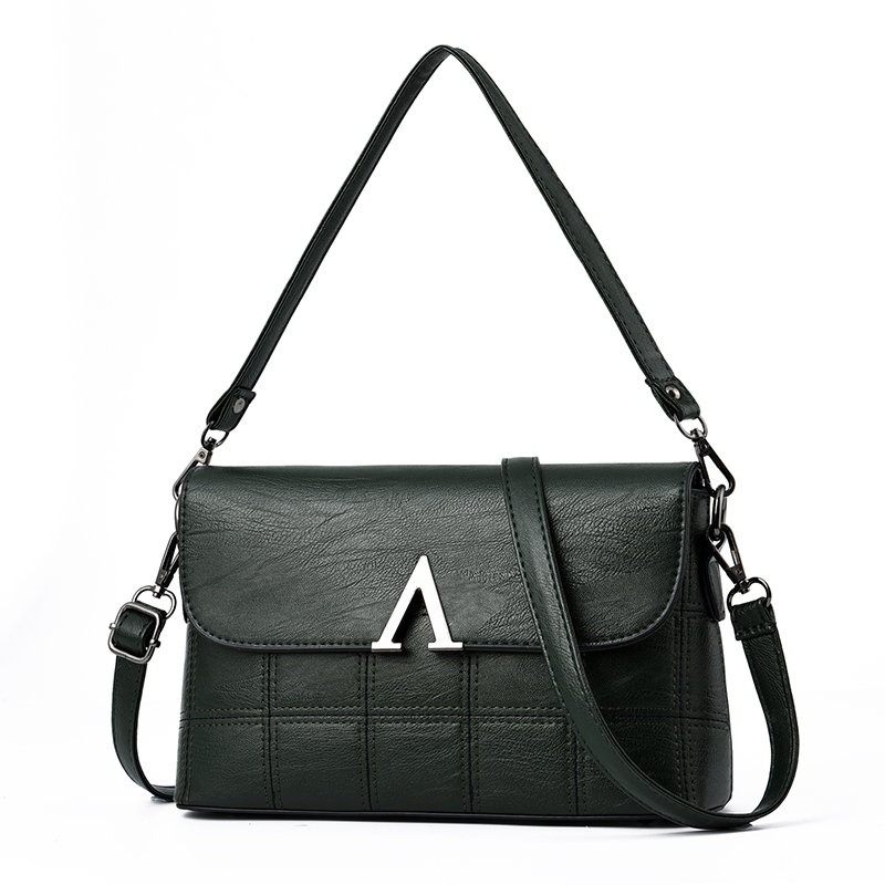 HD0823 - Geantă personalizată de înaltă calitate pentru umăr, geantă crossbody din piele autentică