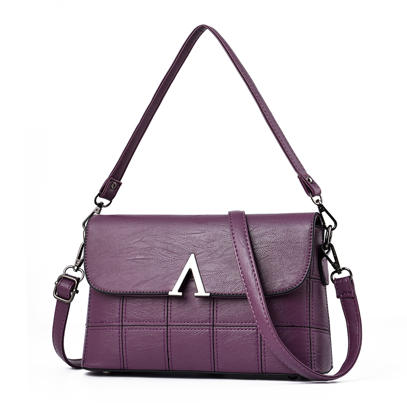 HD0823 - Geantă personalizată de înaltă calitate pentru umăr, geantă crossbody din piele autentică