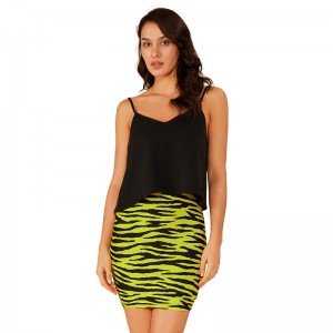 Camisolă sexy din mătase personalizată pentru fete calde