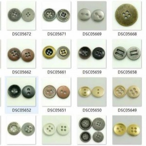 Moda butoane de cămașă de cusut de la 10mm la 19mm din rășină cu patru găuri pentru îmbrăcăminte 2