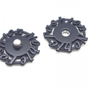 Vânzare cu ridicata cu accesorii pentru îmbrăcăminte personalizate pentru îmbrăcăminte butoane metalice cu prindere 6