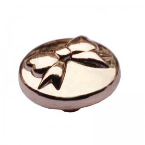 Modă buton fluture design îmbrăcăminte metalic aur buton coadă pentru tuck pieptene 13