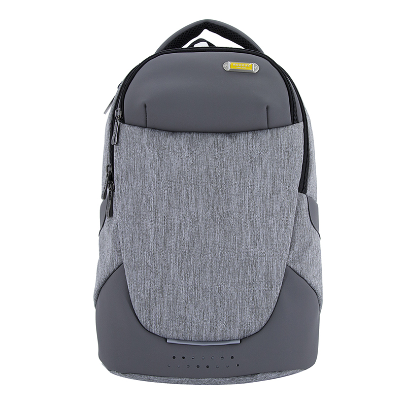 18SA-7475D Rucsac de computer gri închis Ziua de zi pachet de carte pentru colegiu rucsac laptop pentru afaceri