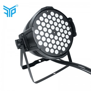 efect de spălare spectacol de iluminat RGBW led 54 * 3w stadiu par lumină 4/8 DMX canal de control, de înaltă calitate și vânzare la cald