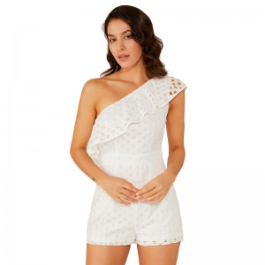 Salopetă florală din șifon floral din dantelă personalizată de înaltă calitate