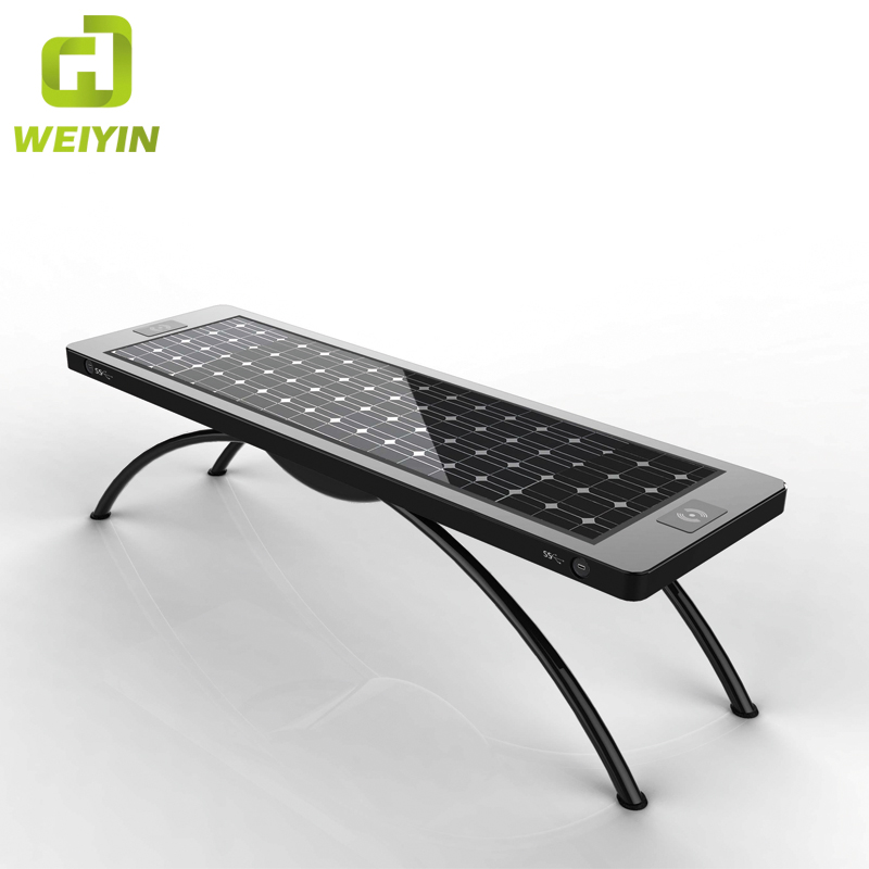 Scaun de încărcare inteligent pentru telefonul mobil mobil Solar Funiture pentru diferite dispozitive