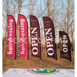 Steaguri promoționale cu pene de tipărire personalizate