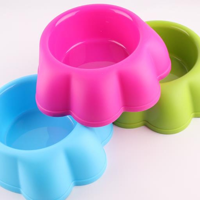 en-gros, în formă de laba, hrănitor din plastic, călătorie, în aer liber, cățel pentru câini, interior