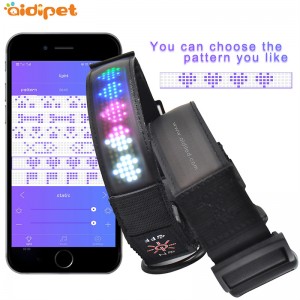 Curea de tracțiune din gât de nylon cu ridicare integrată Gușă de tracțiune integrată cu ecran intermitent