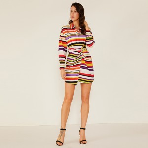 Oem Îmbrăcăminte Noul mix cu mânecă lungă rochie casual Boho rochii de moda rochii de vară pentru femei