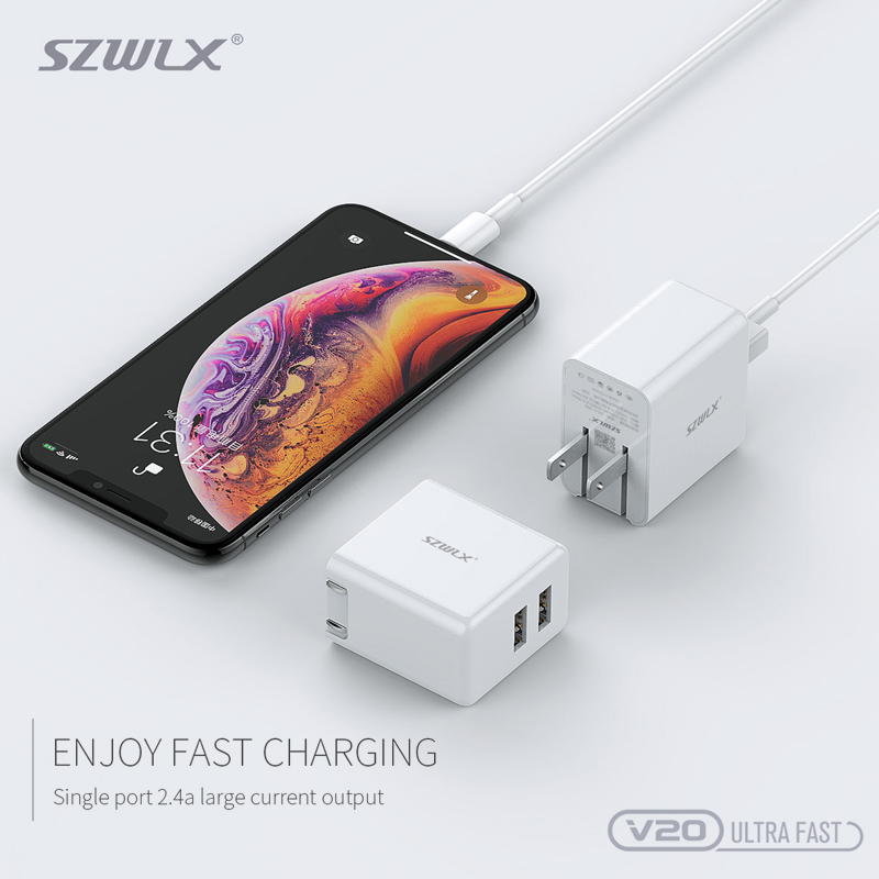 WEX - V20 încărcător de perete, încărcător de călătorie, adaptor de alimentare