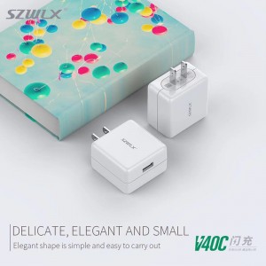 WEX - V40C OPPO VOOC adaptor de alimentare cu încărcare bliț, încărcător de perete, încărcător de călătorie