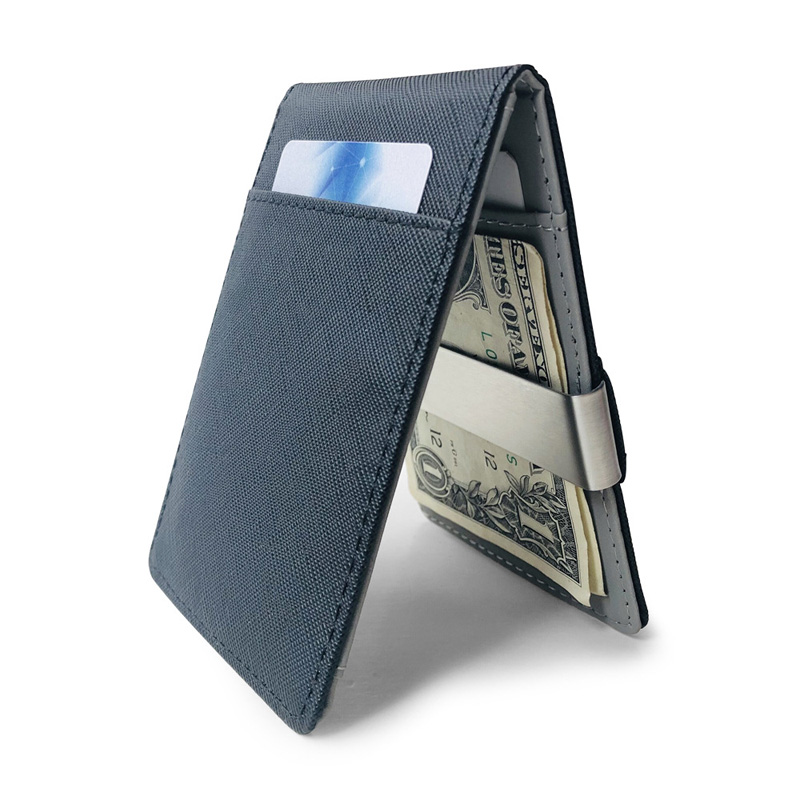 HD0827 - Pachet de cărți de credit pentru bărbați personalizabile cu ridicata cu agrafă