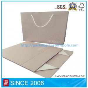 Fold box și sac de hârtie pentru haine pentru copii