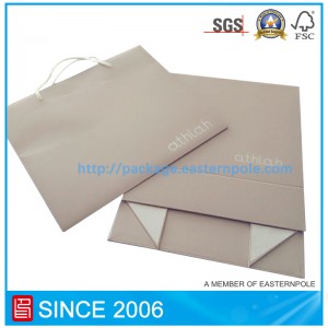 Fold box și sac de hârtie pentru haine pentru copii