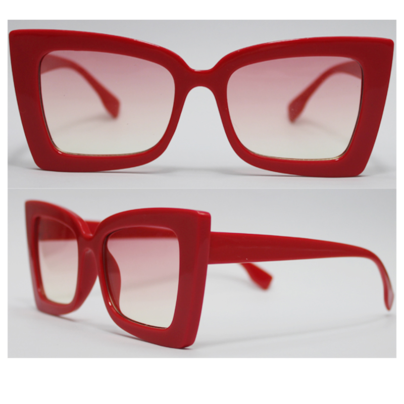 Femeile din plastic ochelari de soare, UV 400 Lens de protecție, OEM Comenzi sunt Bine ati venit