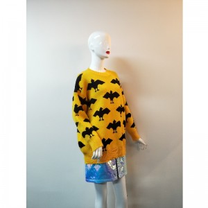 YELLOW PEINT LADIES SWEATER RLWS0124F
