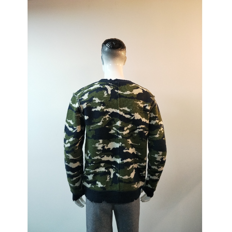 Pulover CAMO PRINT RLMS0007F