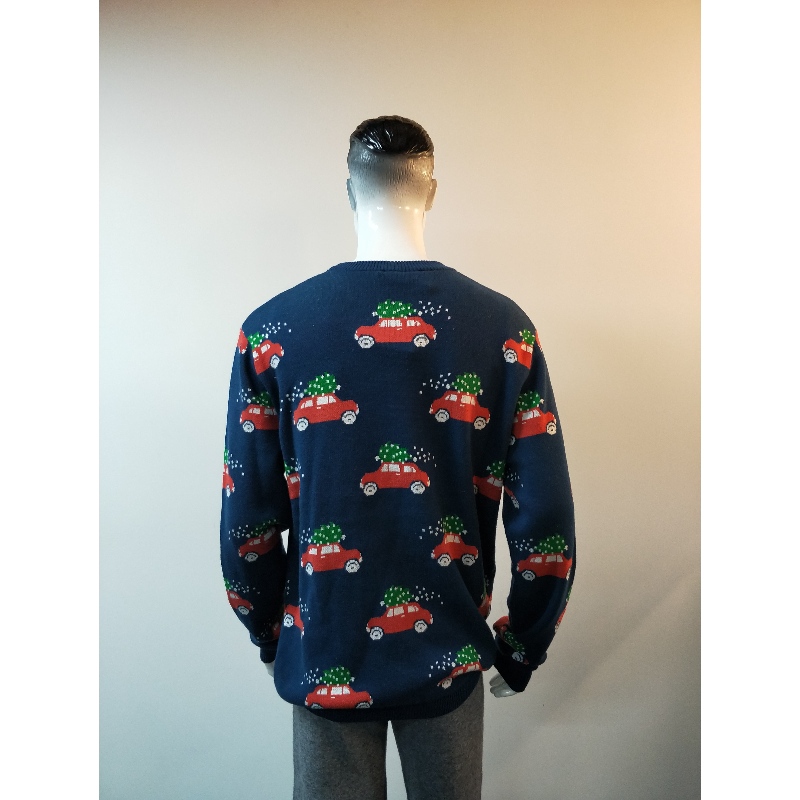 Pulover cu imprimeu NAVY CARTOON RLMS0011F