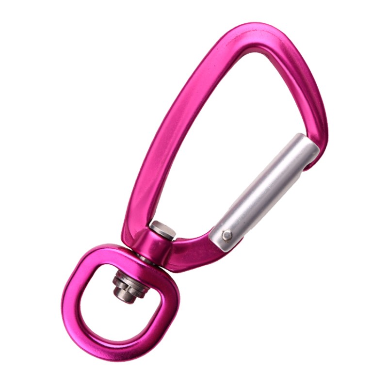 Carabinier de înaltă calitate mare tracțiune aviație aluminiu cataramă alpinism mare tracțiune câine catara cățărător hamac yoga fermă rapidă