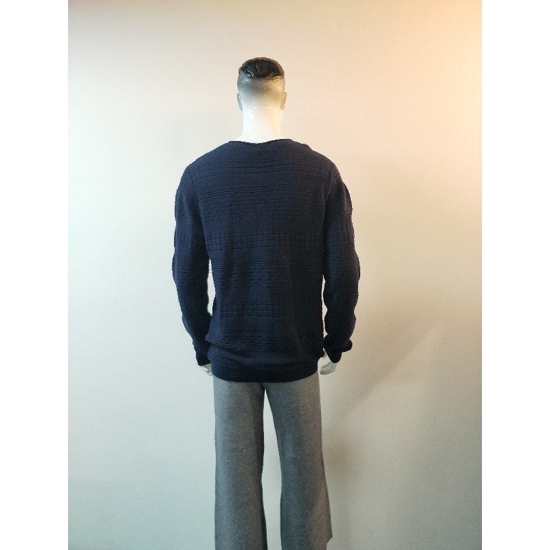Pulover NAVY CREW RLMS0044F