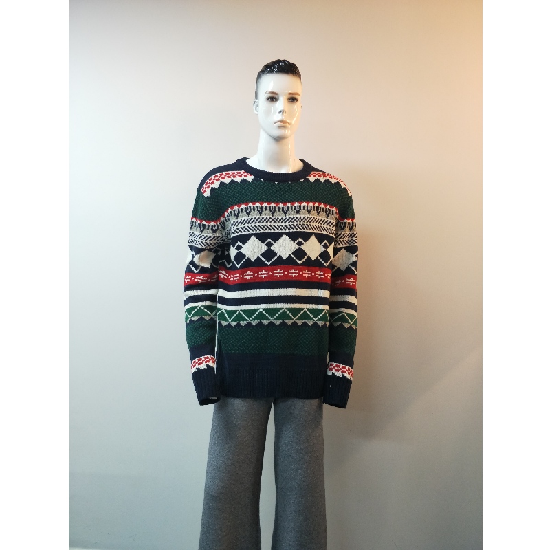 PRINT SWEATER RLMS0050F