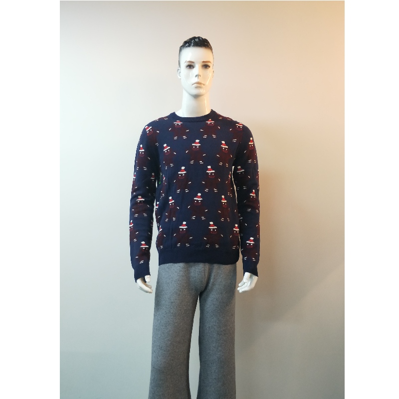 Pulover cu imprimeu NAVY CARTOON RLMS0053F