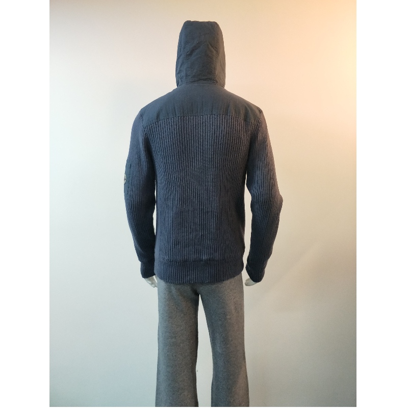 NAVY COATED SWEATER ROAT RLMS0070F