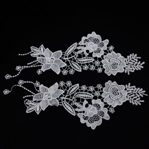 1 # dantelă din creion, dantelă de mătase din lapte, dantelă din poliester / nailon, dantelă din bumbac,