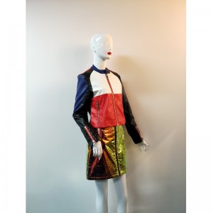 CONTRAST PU BICICLETĂ JACKET RLWPJ0005N