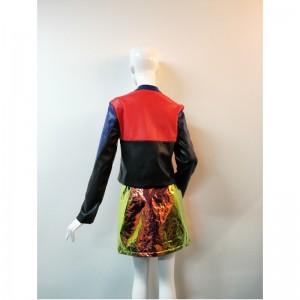 CONTRAST PU BICICLETĂ JACKET RLWPJ0005N