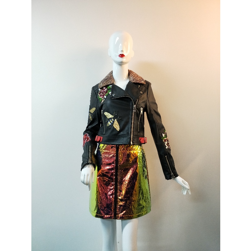 BĂRBAȚI PU JACKET RLWPJ0008N