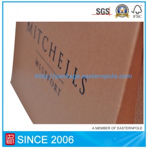 Geantă pantof maro cu design personalizat